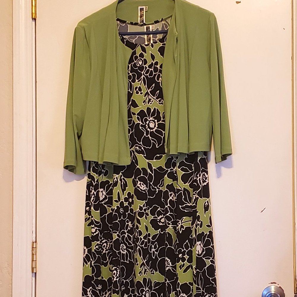 Dress with jacket